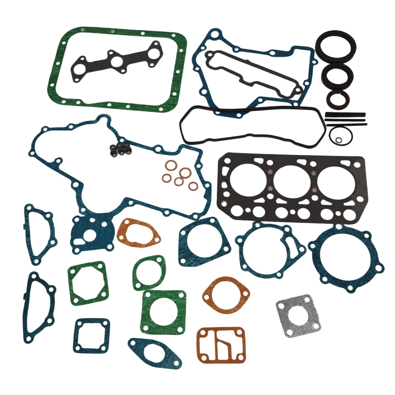 K3D Engine Full Gasket Kit Head Gasket Set For Mitsubishi Case IH 245 Iseki TU160 TU170 TU177 MT17 MTE1800 MT210 Tractors