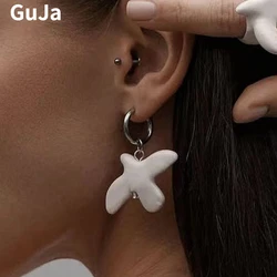 Modern Jewelry European and American Design Pigeon Earring Pendant Necklace For Women Female Gifts Cool Trend Accessories