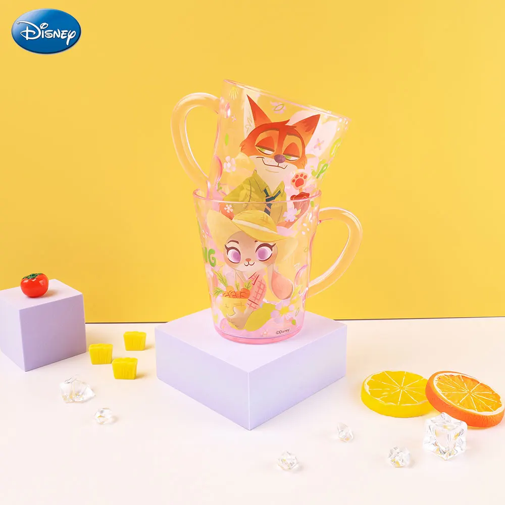 Disney Zootopia Judy Nick ABS Drinking Cup Water Cup Cartoon Character Table Cup Gift for Fans Home Office Birthday Christmas view 6