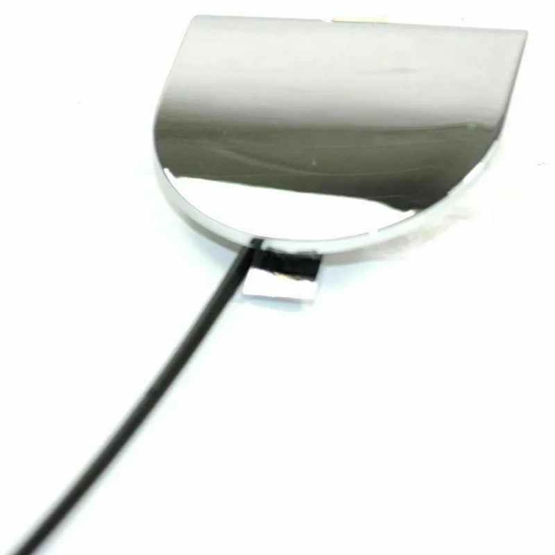 Neue Abschleppöseabdeckung für Fiat 500 2007–2012, hintere Stoßstange, Abschleppöse, voll verchromt, 735455393