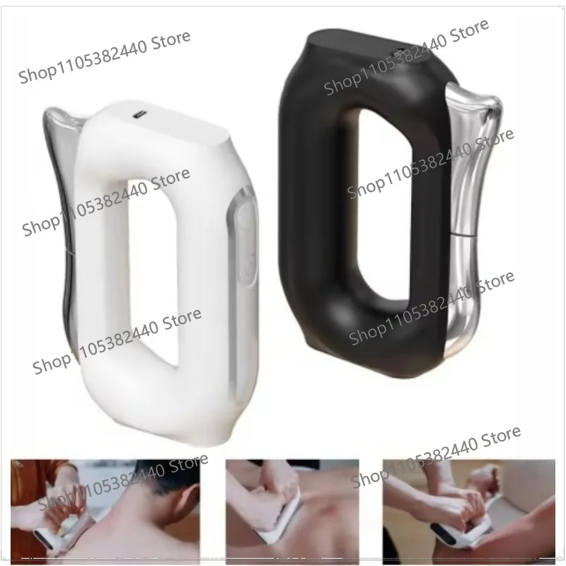 EMS Microcurrent Electric Fascia Knife Vibration Heating Body Lifting Massager Muscle Relaxation meridian Scraping machine
