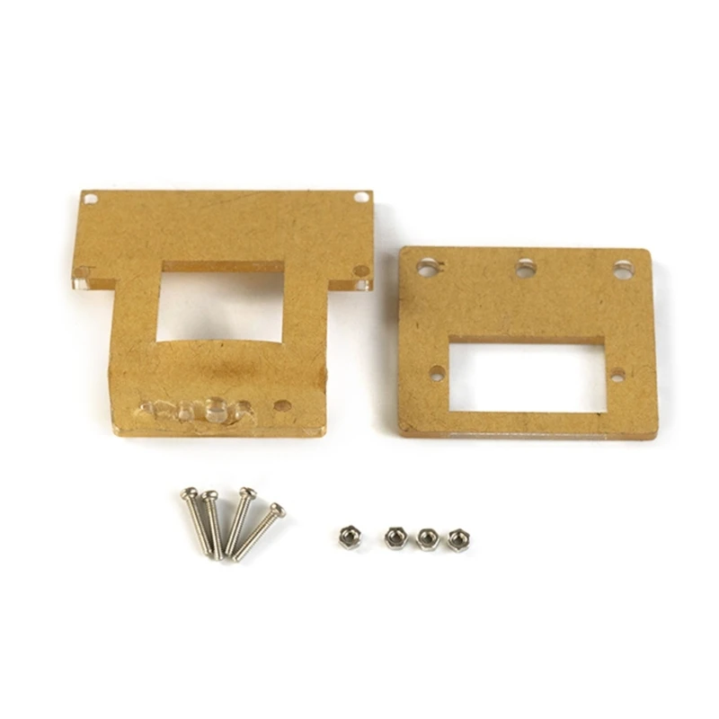 SG90 MicroServo Bracket Clear Acrylic Stands for Vehicle Models