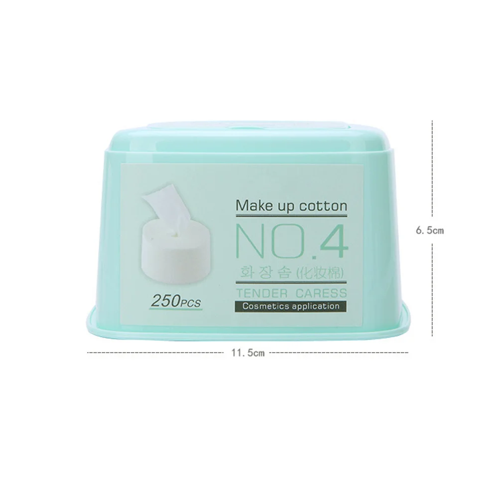 2Pcs Baumwolle Pads Zarte Textur Make-Up Entferner Gesichts Tissue Reinigung Pad Nagellack Entferner Sicher Geruchlos
