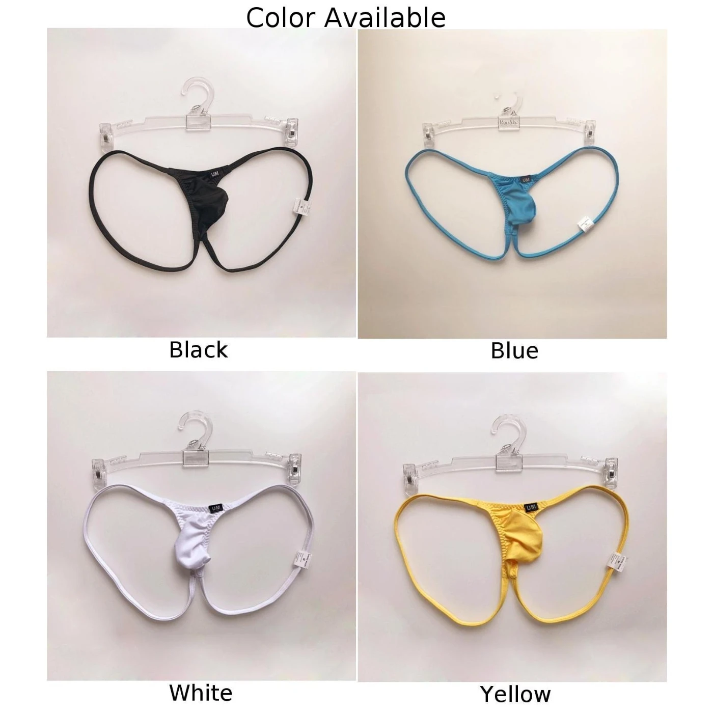 أزياء جديدة ملخصات رجل الكلسون الملابس الداخلية شير تمتد T-الظهر رقيقة السروال الملابس الداخلية تنفس شبكة سراويل #6