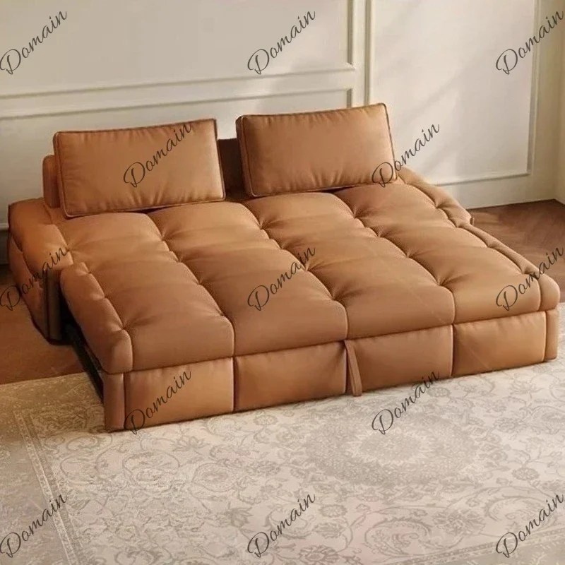 PJX Deluxe Lawrence Double Sofa 130cm 150cm 180cm 200cm living room sofas couch multifunctional Convertible sofa bed home furnit