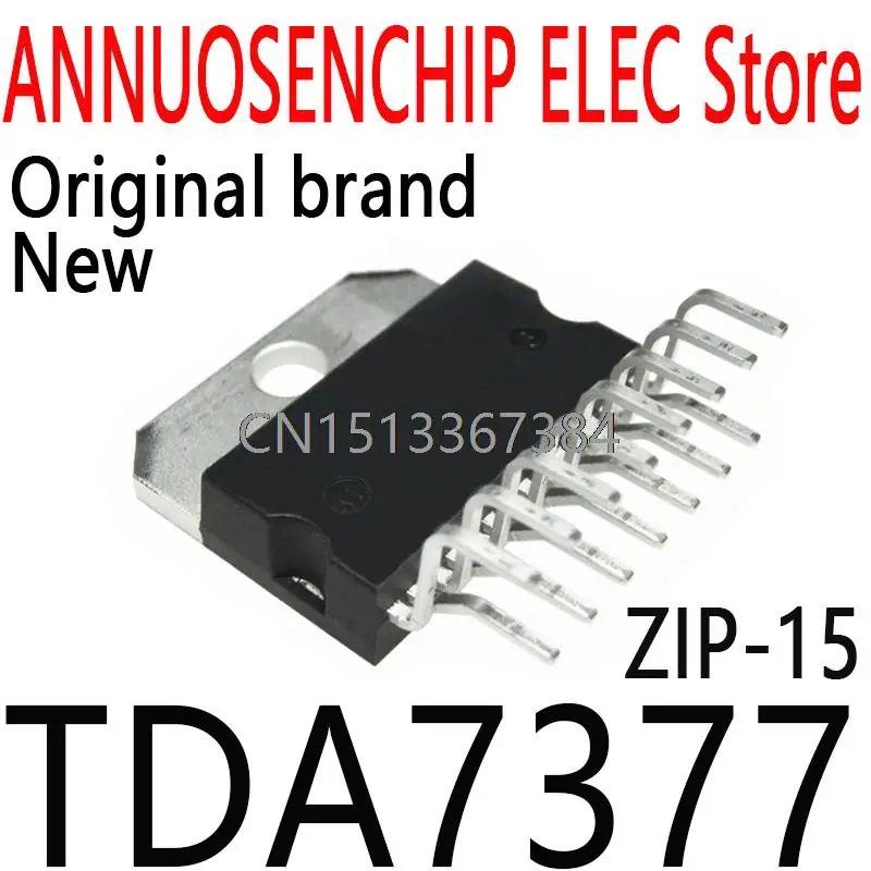 5PCS New and Original 7377 ZIP-15 TDA7377    