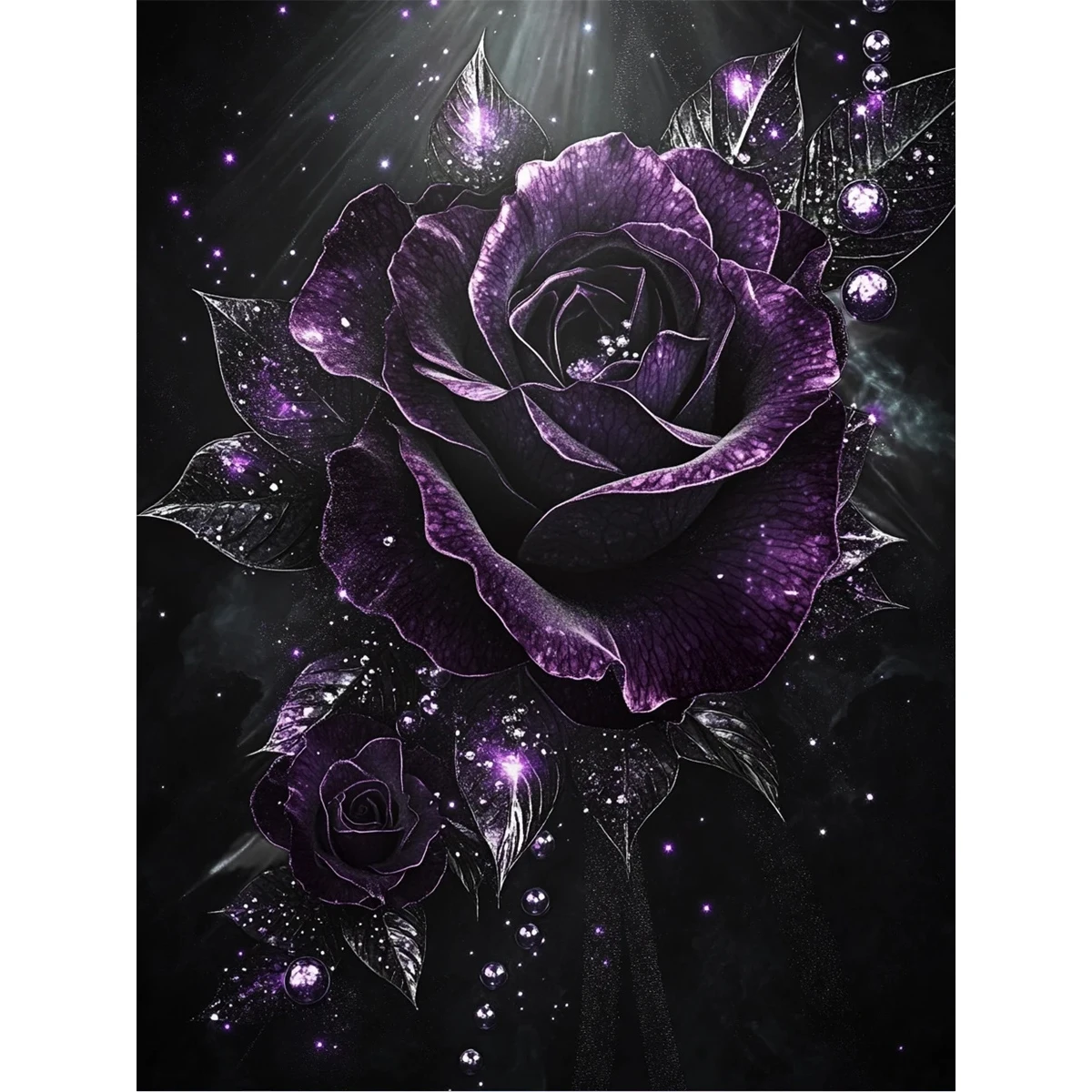 5D DIY Diamond Art Full Mosaic Craft Kit Eye-Catching Visual Effect Wall Picture for Home Interior And Space Decoration Unique Handmade Gift