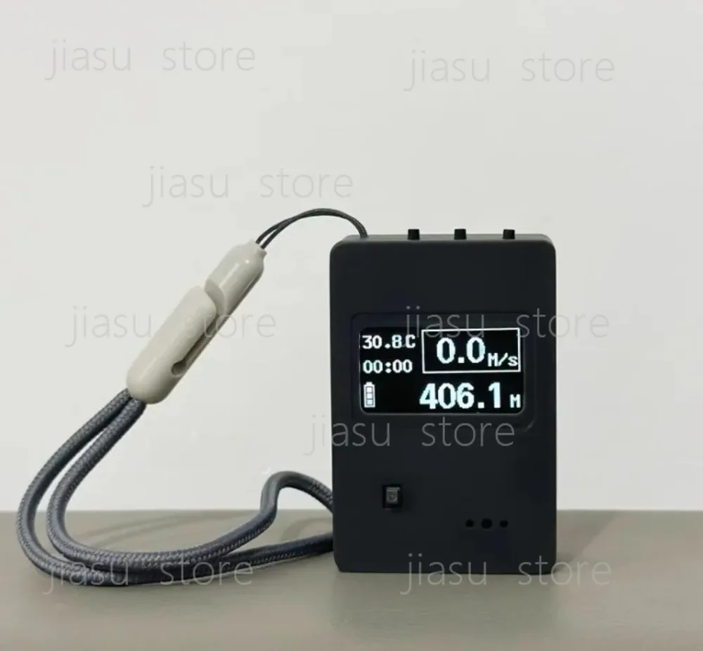 Portable Paragliding Altimeter, High‑Precision Variometer Altitude Measuring Device for Paragliding Hang Gliding Outdoor Flight
