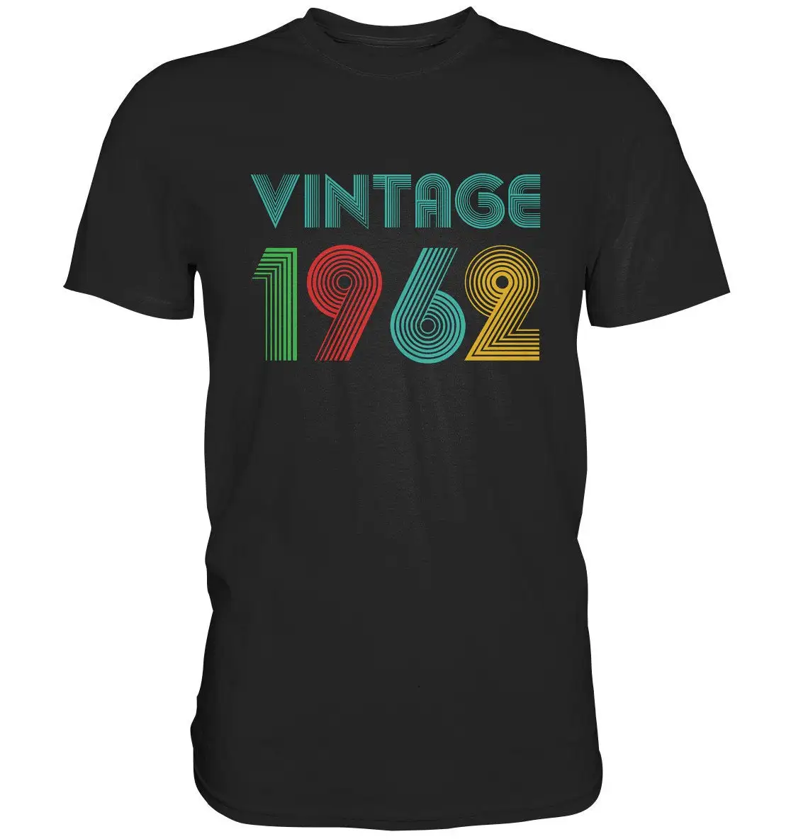 T Shirt 61 Years Birthday 1962 Sayings Woman Men Vintage Premium