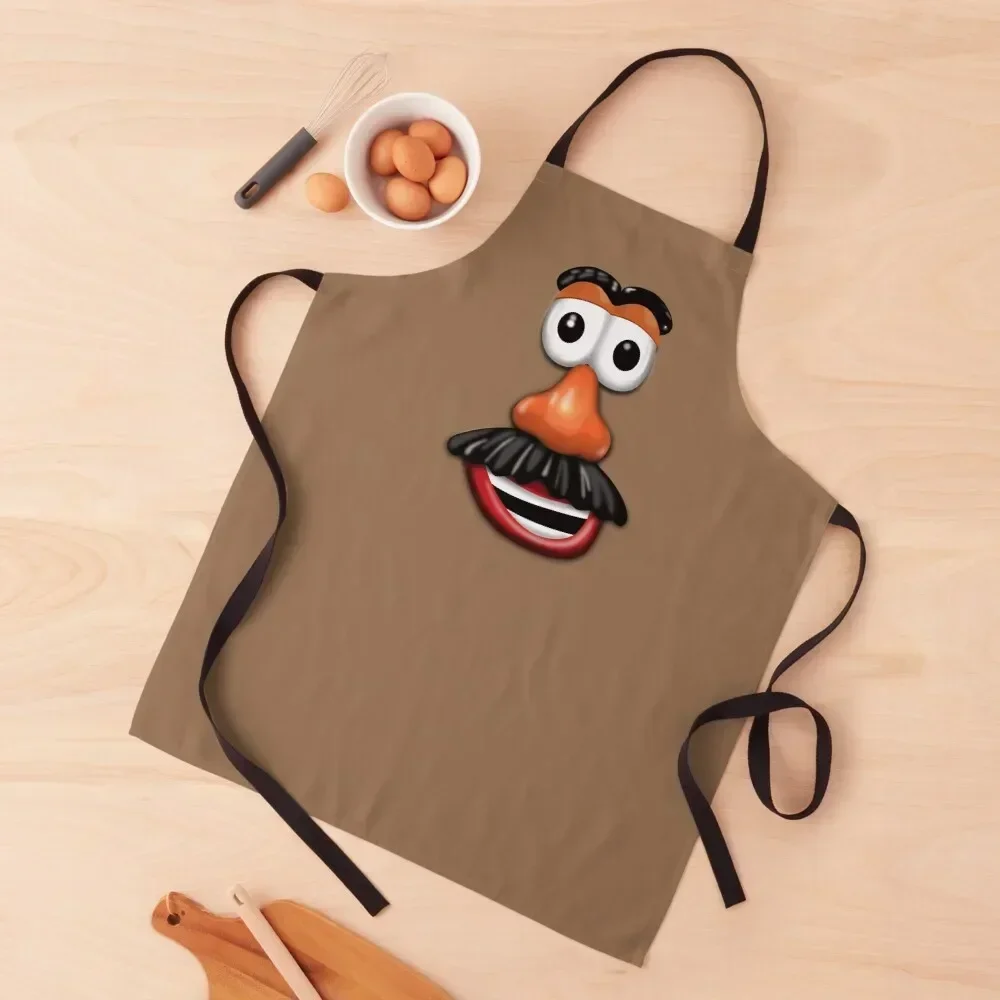 Mr Potato Head Apron barber men Things For The Kitchen painters Smock for hairdressing Apron