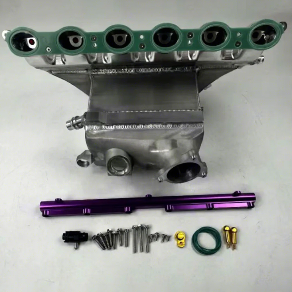 High Flow S58 Intake Manifold For CSF, CNC Billet Aluminum, Fits For BMW G8x M2 M3 M4 Racing Upgrade Core Thickness 145mm