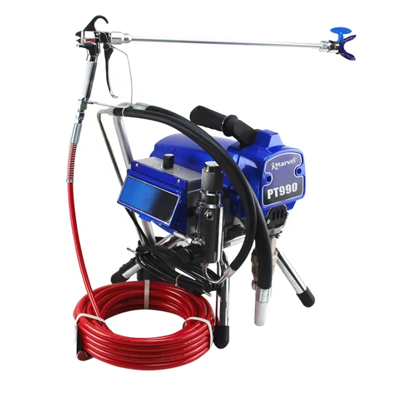 

Factory direct 2024 New PT-990 4L/min Paint Putty Wall Texture Sprayer for intumescent paint