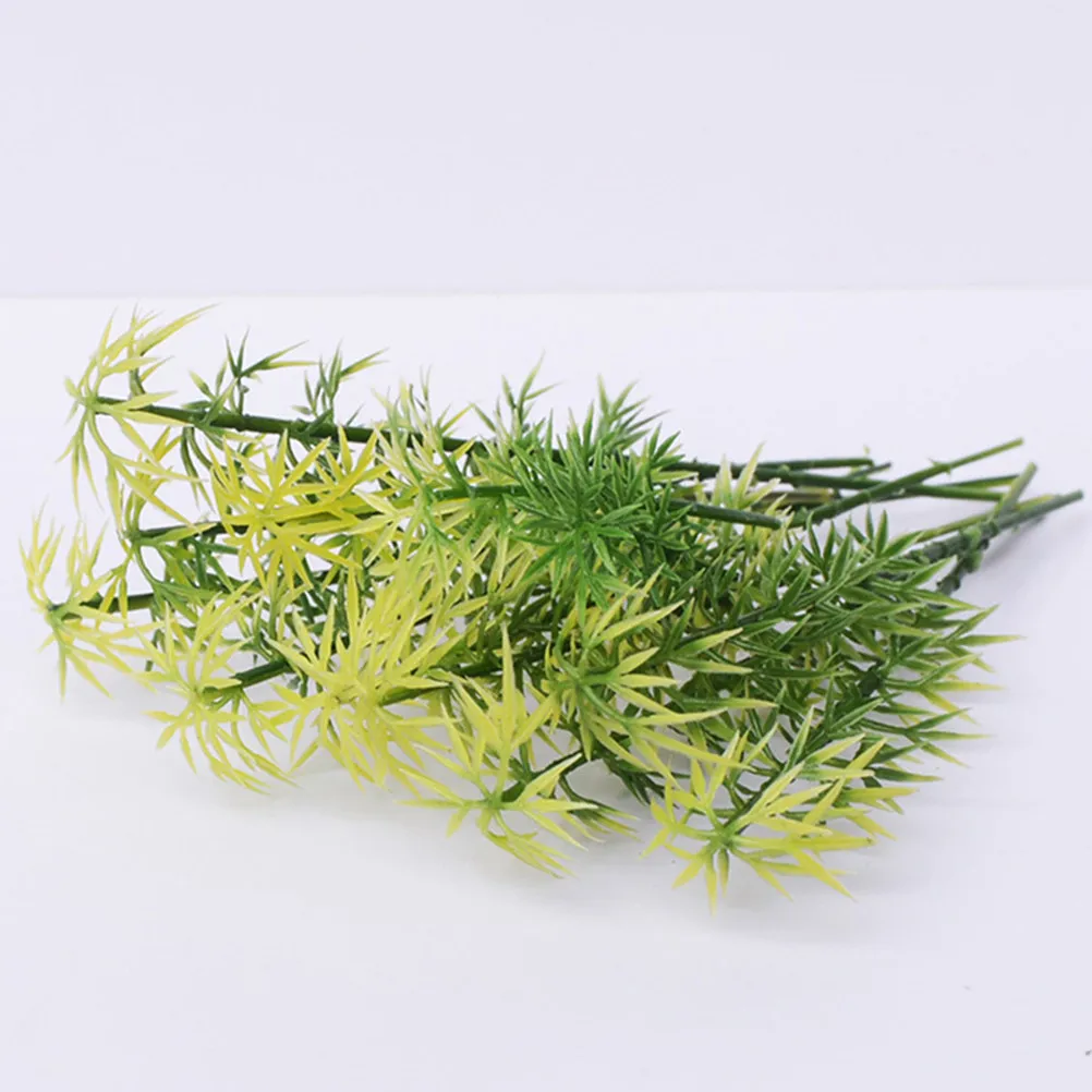 

50pcs Plants Plastic Green Decorative Mini Trees for DIY Party Artificial Miniature Artificial Bamboo Bamboo Festival