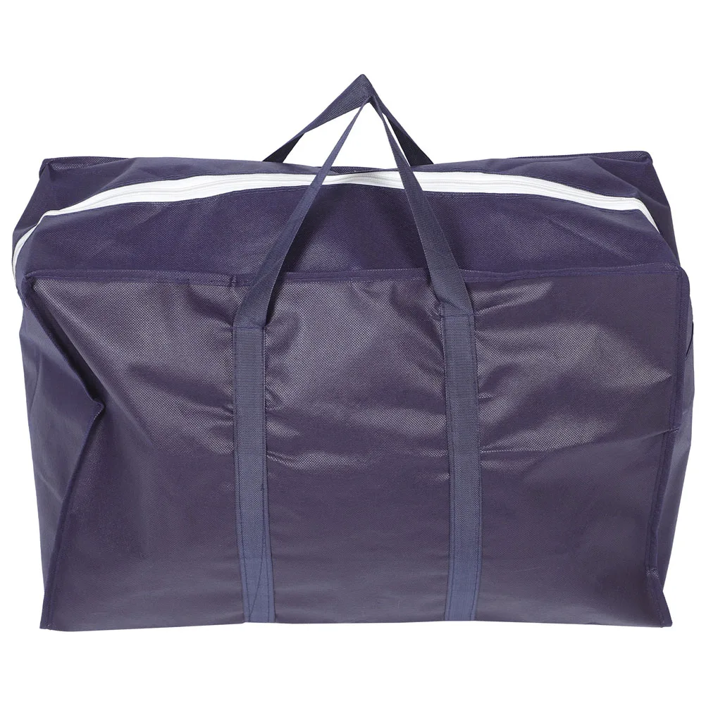 Camping Storage 50 30 25cm Large Capacity Moving Packing Bag Clothes Bedding Outdoor Carrying Tote Handbag Non Woven Fabric
