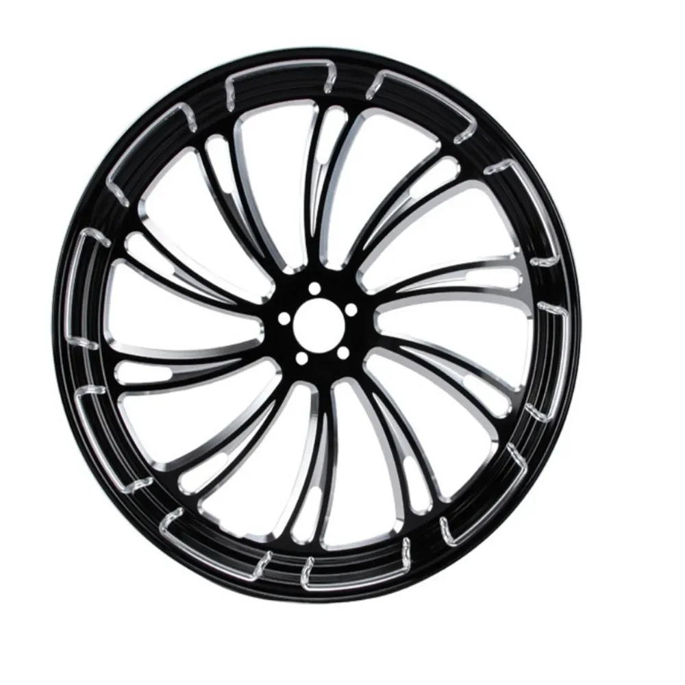 

motorcycle 26"x3.5" Forge Front Wheel Rim Single Disc For Harley Tourin Electra Glide Street glide Road glide Road King 08-22