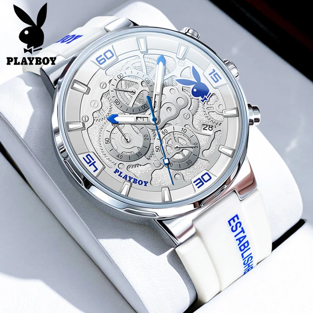 PLAYBOY 3063 Men's Quartz Watch, Stylish Design