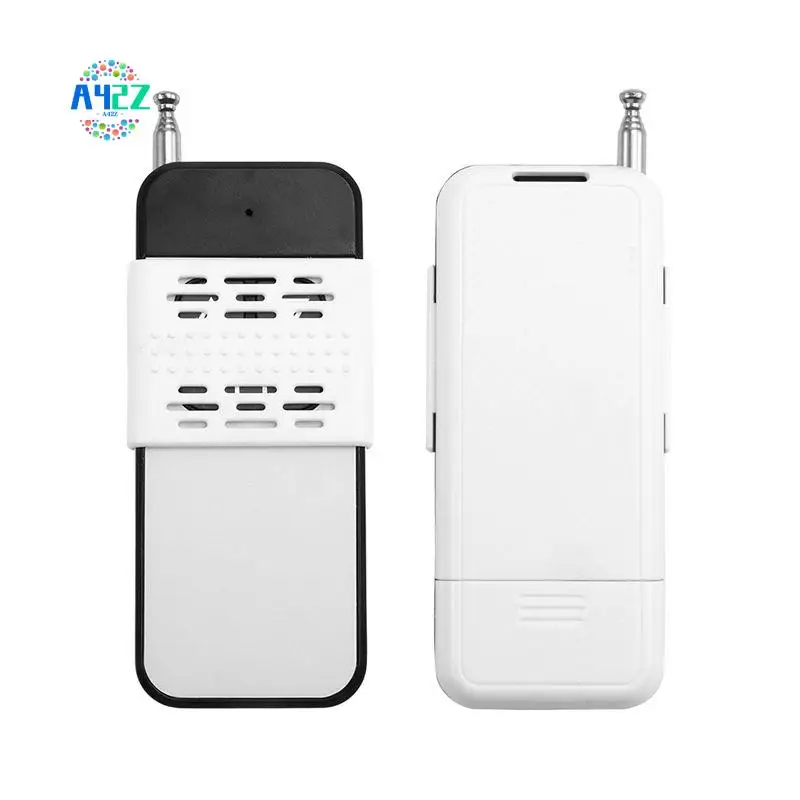 A42Z-2Pcs 433Mhz Universal Wireless Remote Control 3 Buttons 1000M Transmitter Device For Light/ Garage Door/Motor Controller