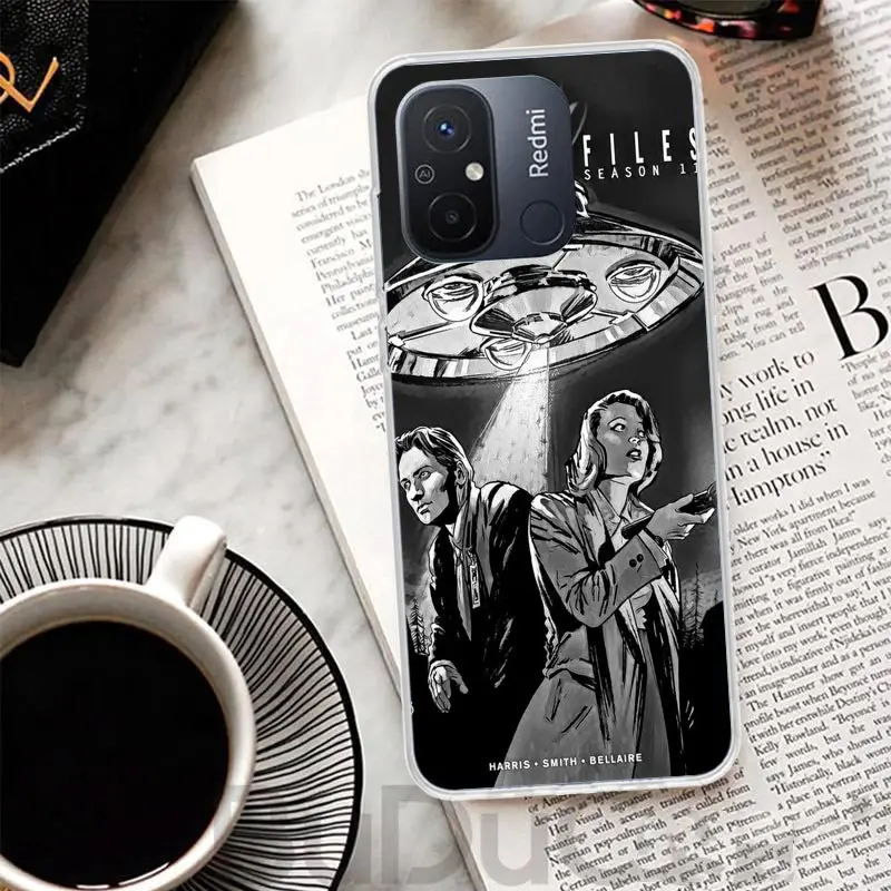 The X Files I Want to Believe Cover For Xiaomi Redmi 12 12C 10 10C 9 9C 9T 9A Phone Case 10A 8A 8 7A 7 6A 6 Pro K60 K20 K40 S2 P