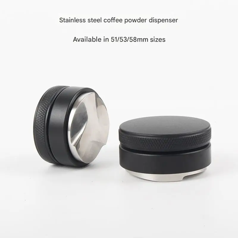 

Stainless Steel Coffee Tamper Professional 51/58mm Coffee Tamper and Distributor for Espresso Making - High Precision Tool