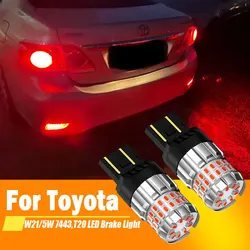 2pcs LED Brake Light Lamp W21/5W 7443 T20 For Toyota Camry 4Runner Avalon Corolla Sienna Tacoma Sequoia Yaris Matrix Highlander