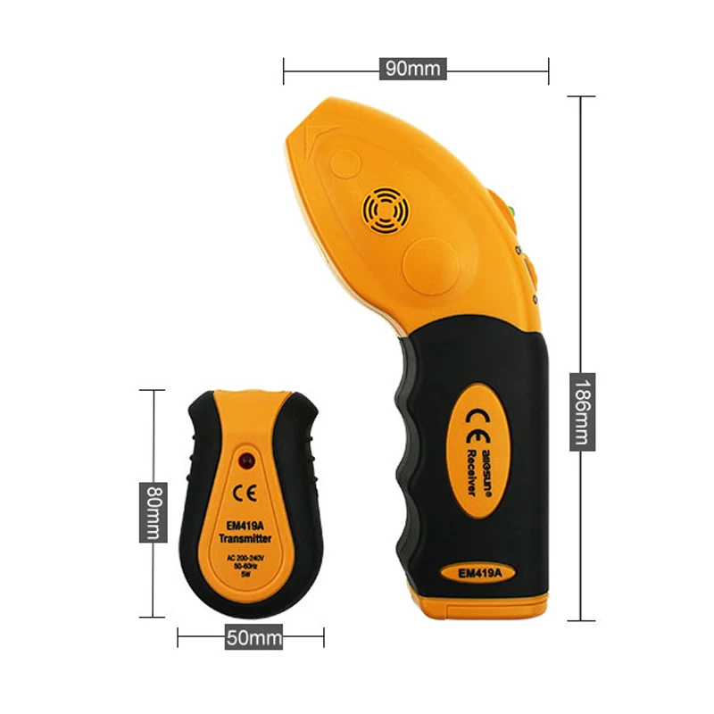 Imagem -04 - Transmissor de Disjuntor All-sun Em419a Mais um Receptor 100120v 200240v Sensor de Tensão sem Contato 5060hz