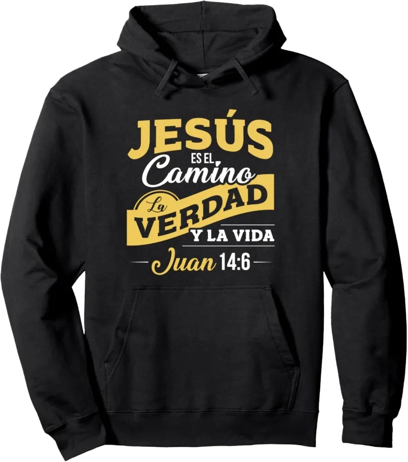 Sudadera Con Capucha Para Cristianos Spanish Hoodies Pullover Hoodie Hombre Mujer Sudadera Graphic Sweatshirt Hoodie Clothes