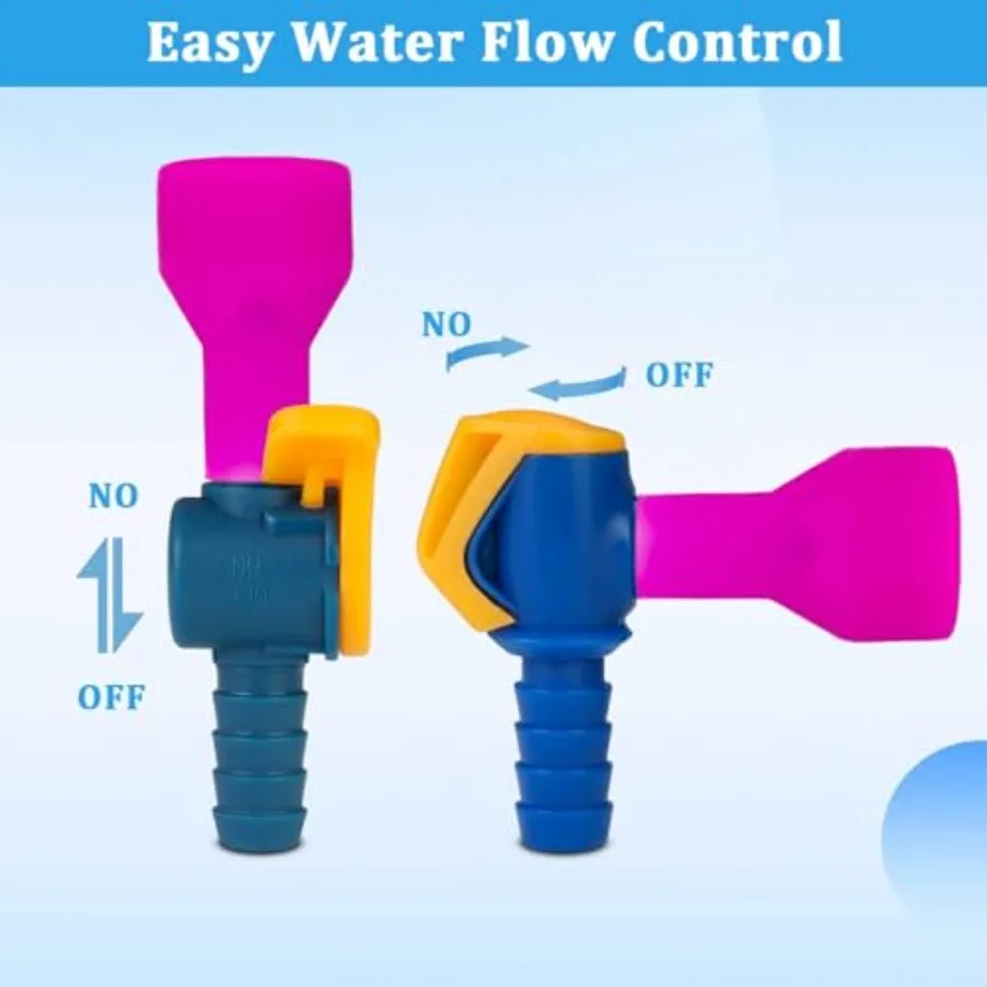 مجموعة قطع فم بديلة مكونة من 8 قطع متوافقة مع معظم شفرات المياه وحقائب الظهر المائية سهلة التركيب لقطعة الفم R #4