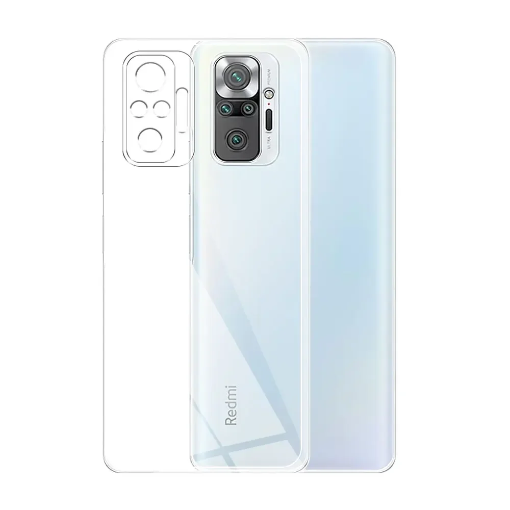 For Xiaomi Redmi Note 10 Pro Case Ultra Thin Silicone Soft Phone Case For Redmi Note10 Clear Cover Funda Redmi Note 10S 10T 5G