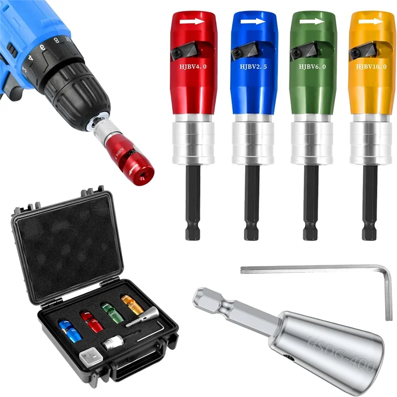 

N10R-Wire Stripper And Twister Tool Set, Wire Stripping Tool For Drill, Electric Wire Stripper Cable Peeling,Cable Stripping