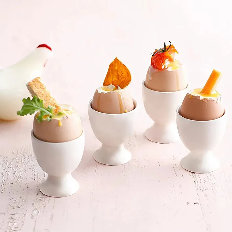 1pc  Breakfast Egg Holder Egg Cup Holder Boiled Eggs Cup Stand Tool Caviar Cup Banquet Eggs Supplies Kitchen Accessories