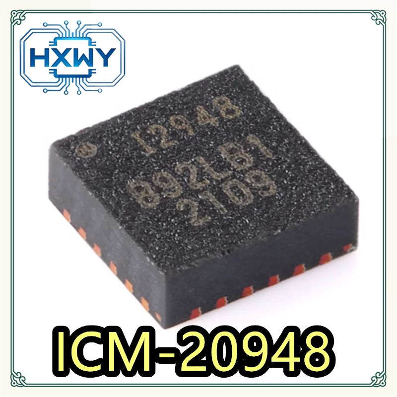 (1/5 pcs) ICM-20948  QFN24 package  Brand new electronics  Best-selling item  Stock running low  Fast dispatch