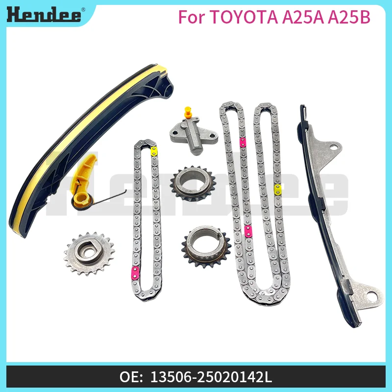 

For TOYOTA A25A A25B Timing Chain Repair Kit,Automotive Parts OE:13506-25020142L,13507-2501054L,13521-25010,13519-25010