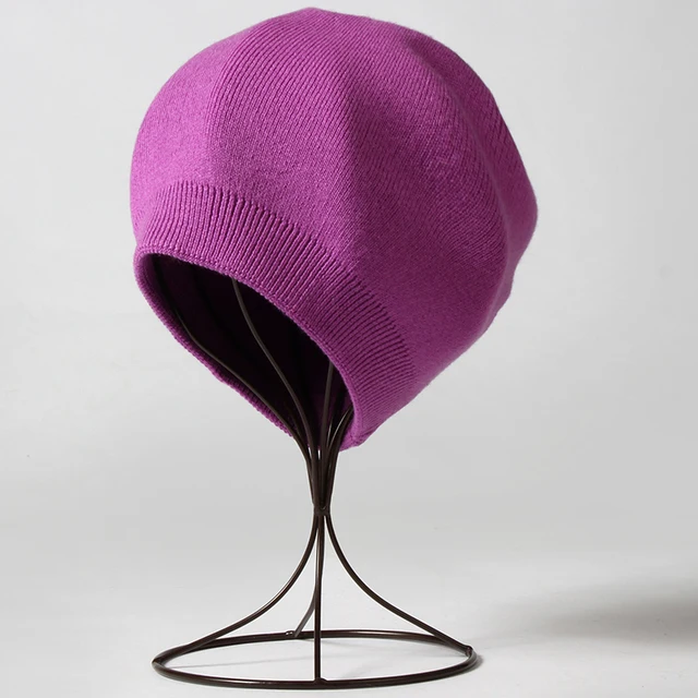 Beliebte Unsex Herbst-Winter-Mütze für Frauen, solide helle Farbe, weiche Wollmützen, am besten abgestimmte Skimütze für Männer, warmes Skullies-Geschenk – Detail 18
