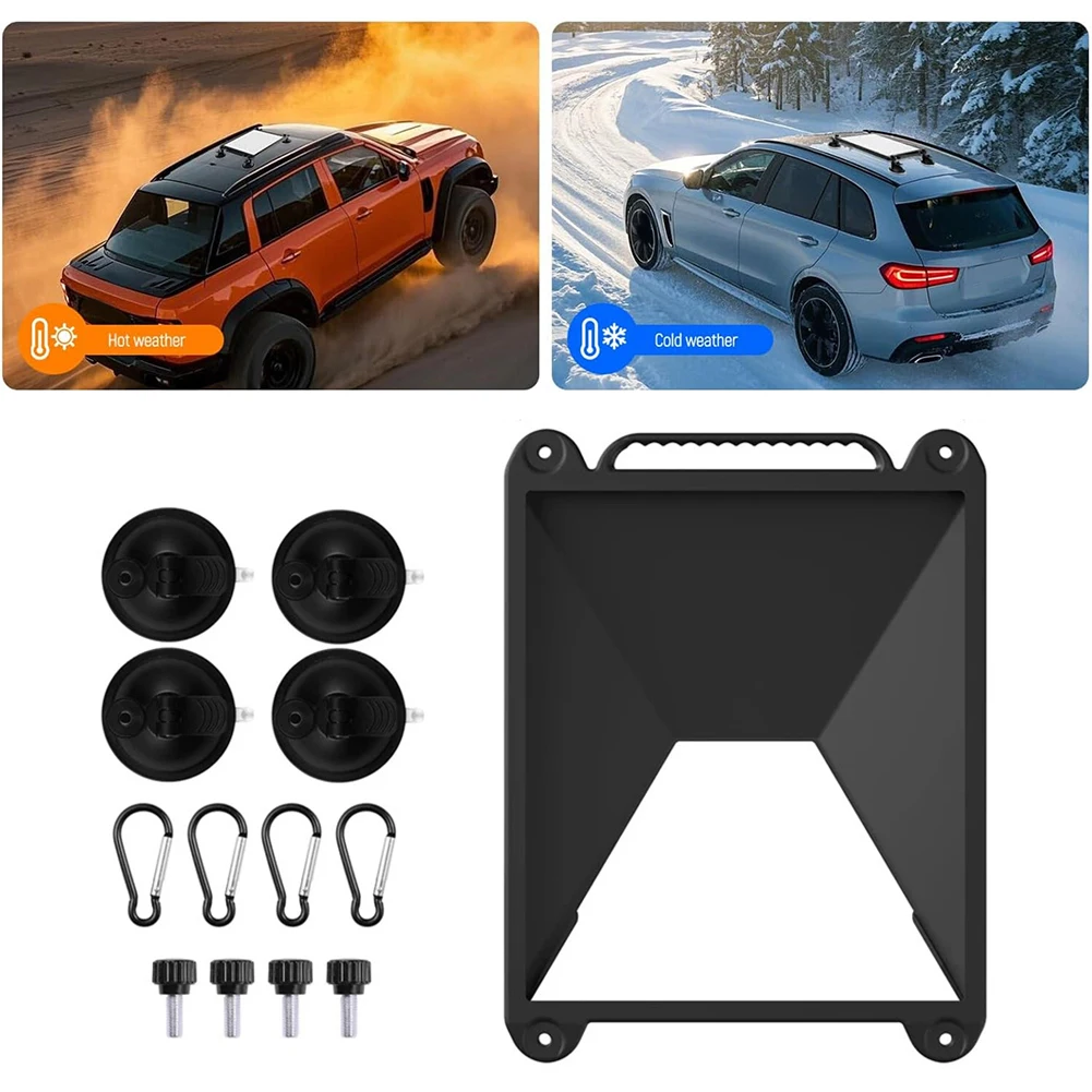 Robust Suction Cup Mount with Elastic Silicone Protective Case for Starlink for Mini Compatible with Vehicle Glass Surfaces