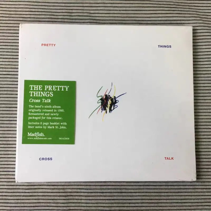 

CD The Pretty Things — CD Cross Talk (1980 9-й студийный альбом, New Wave/Rock, Dick Taylor Return, 14-дорожечное обновленное издание)