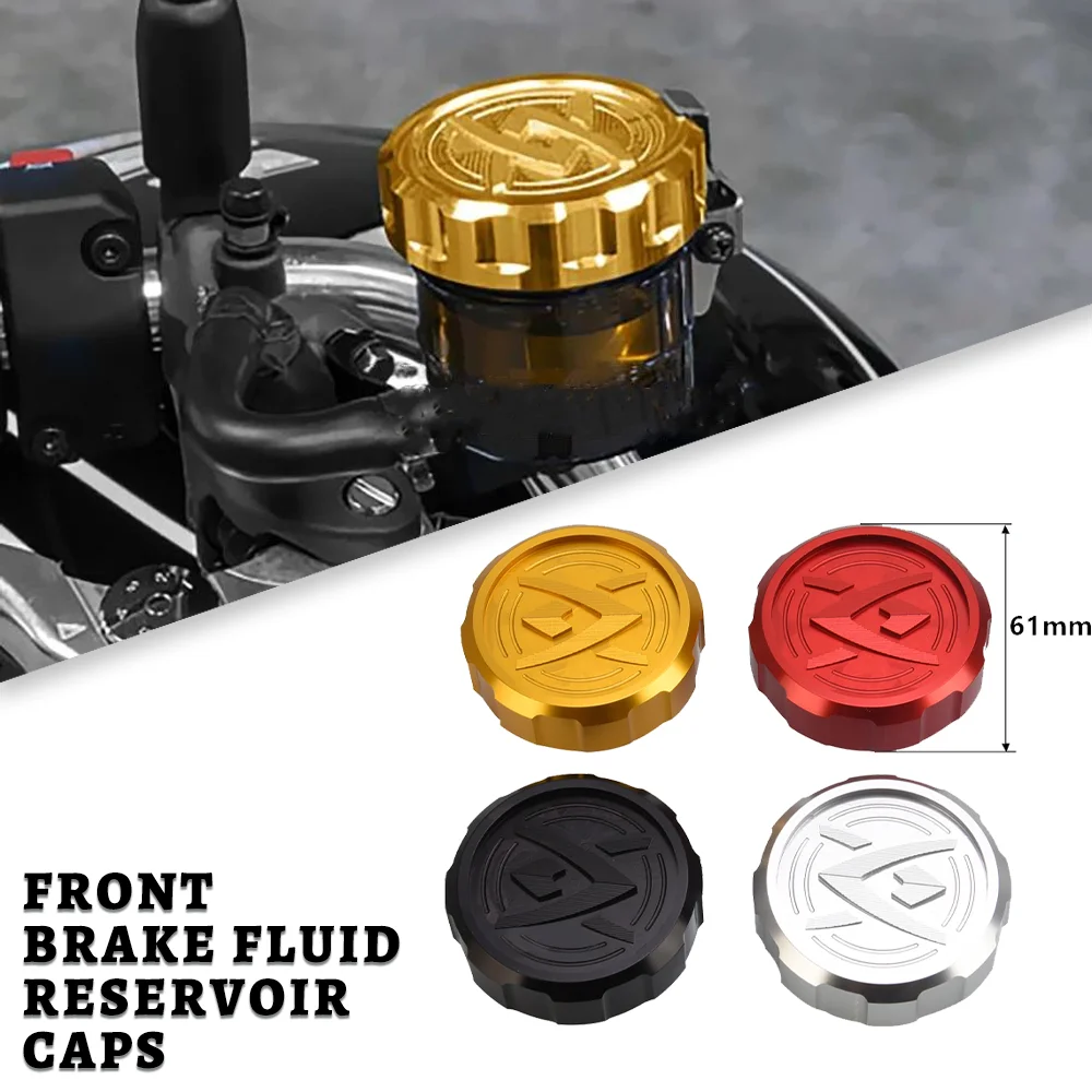 

Motorcycle Front Brake Fluid Reservoir Caps Oil Cover Z900 900RS For Kawasaki Z900RS Cafe 2018 2019 2020 2021 2022 2023 Z 900 RS