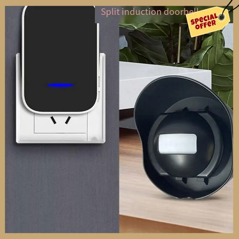 مقاوم للماء مستشعر لاسلكي جرس الباب فناء 200 متر مسافة إنذار مخزن دينغ جهاز ترحيب الولايات المتحدة التوصيل سهلة التركيب