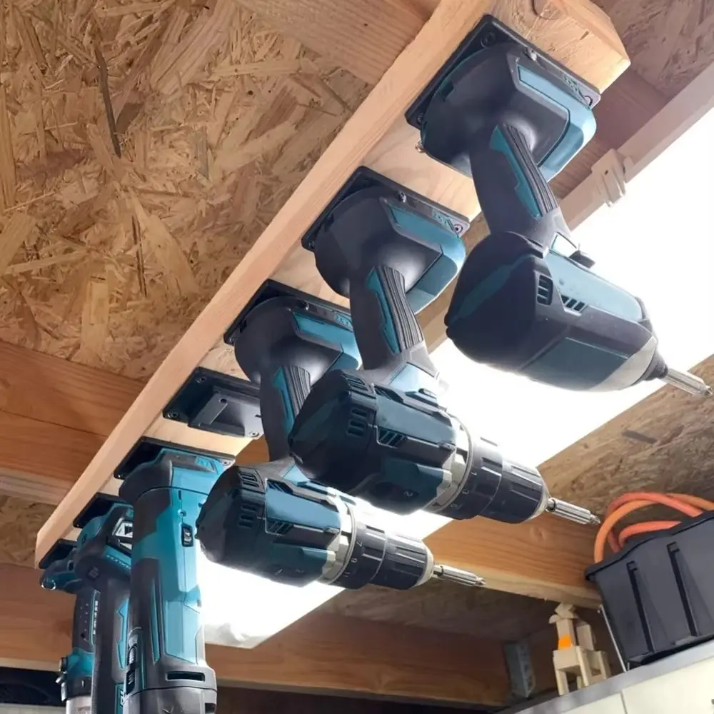 

Настенное крепление для инструментов, кронштейн для хранения, крепежные устройства, портативный держатель для инструментов, док-станция, кронштейн для хранения инструментов для дрели