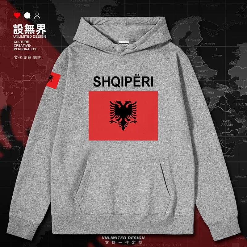 Albania Country mens hoodies long sleeve sports casual crewneck sweatshirt new Coat white pullovers men autumn winter clothes