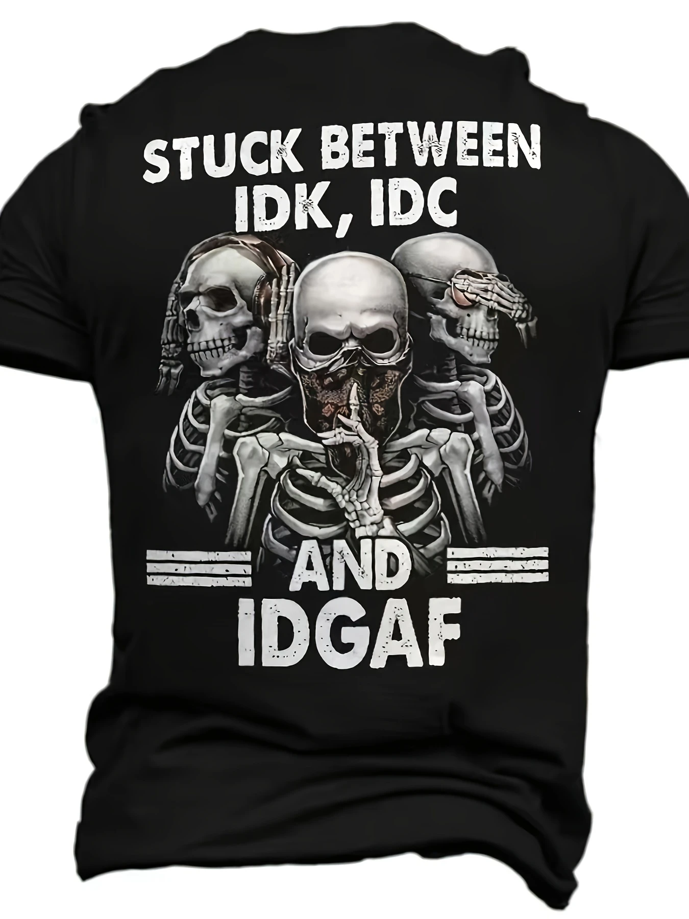 Halloween Vintage Gothic Grim Reaper Skull Slogan Graphic Print T-Shirt Men Women Streetwear Short Sleeve Tattoo Style Tops