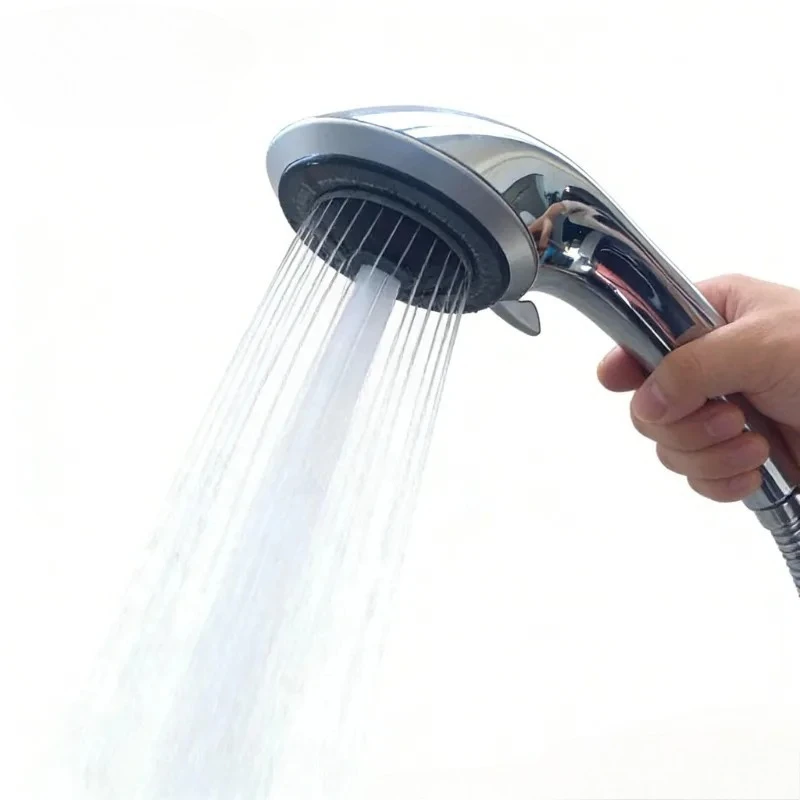 Japanese Style Shower Room Handheld Shower Head Chrome / White 5 Spray Modes Mist Function Boosts Bathing Experience
