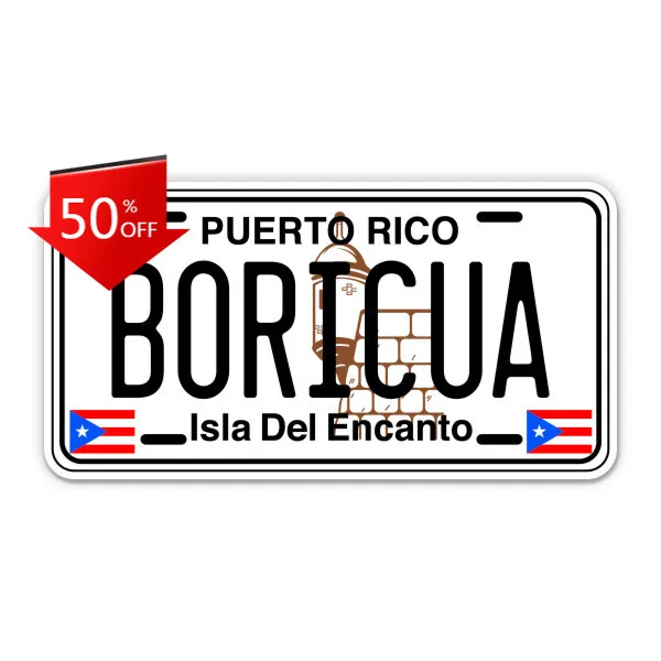 

Boricua Puerto Rico Rican Funny Car Camper Van Laptop Motor Home Gift Vintage Unique Retro