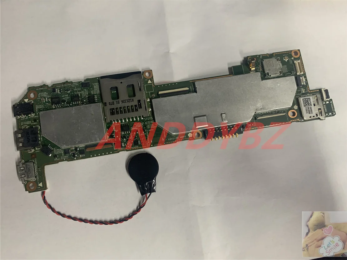 Used CN-0F5VR9 CN-0JFX0H FOR Dell Latitude 10 ST2 Motherboard F5VR9 0JFX0H  TESED OK