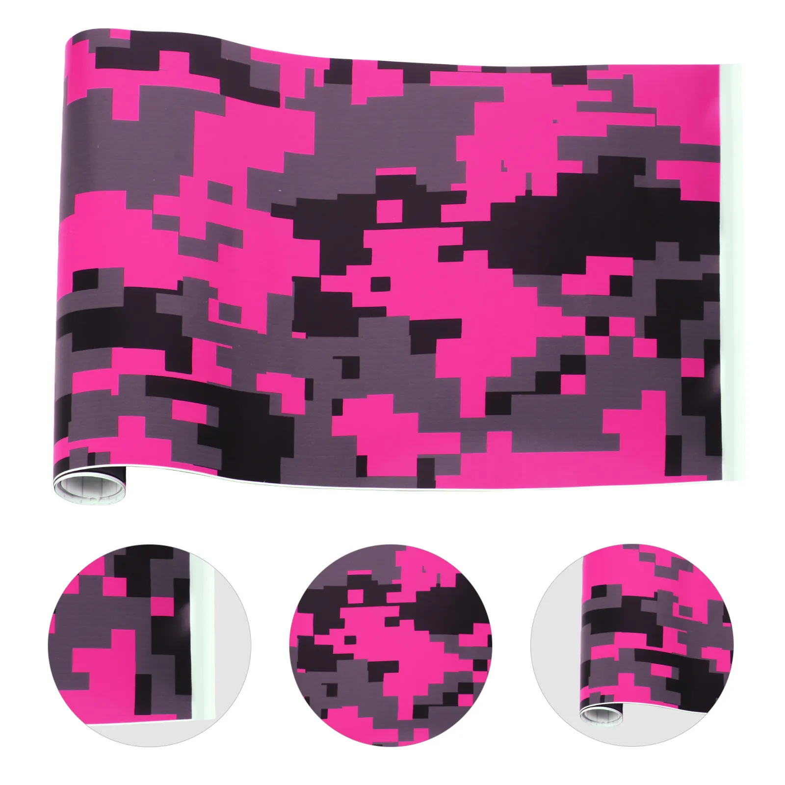 

PVC Car Modification Sticker Camouflage Pattern 152Cm Glossy Car Interior Wrap Dashboard Console Protective Vinyl Film