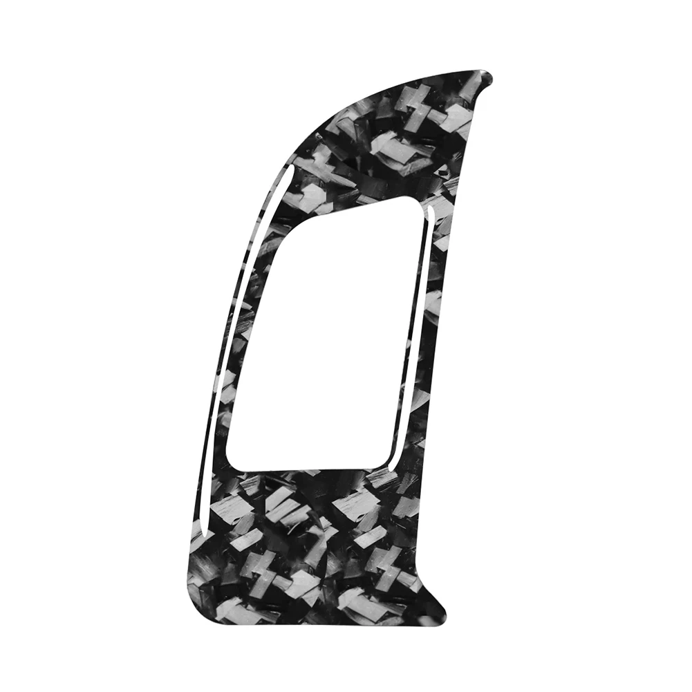 RHD Car Display Screen Panel Warning Lamp Button Cover Trim Forged Pattern For Audi Q5 SQ5 2009-2017