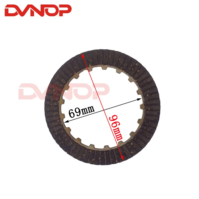 2pc Motorcycle clutch friction plate for HONDA C50 C70 C100 C102 C110 S65 ST50C 22201-040-000 22201-165-951