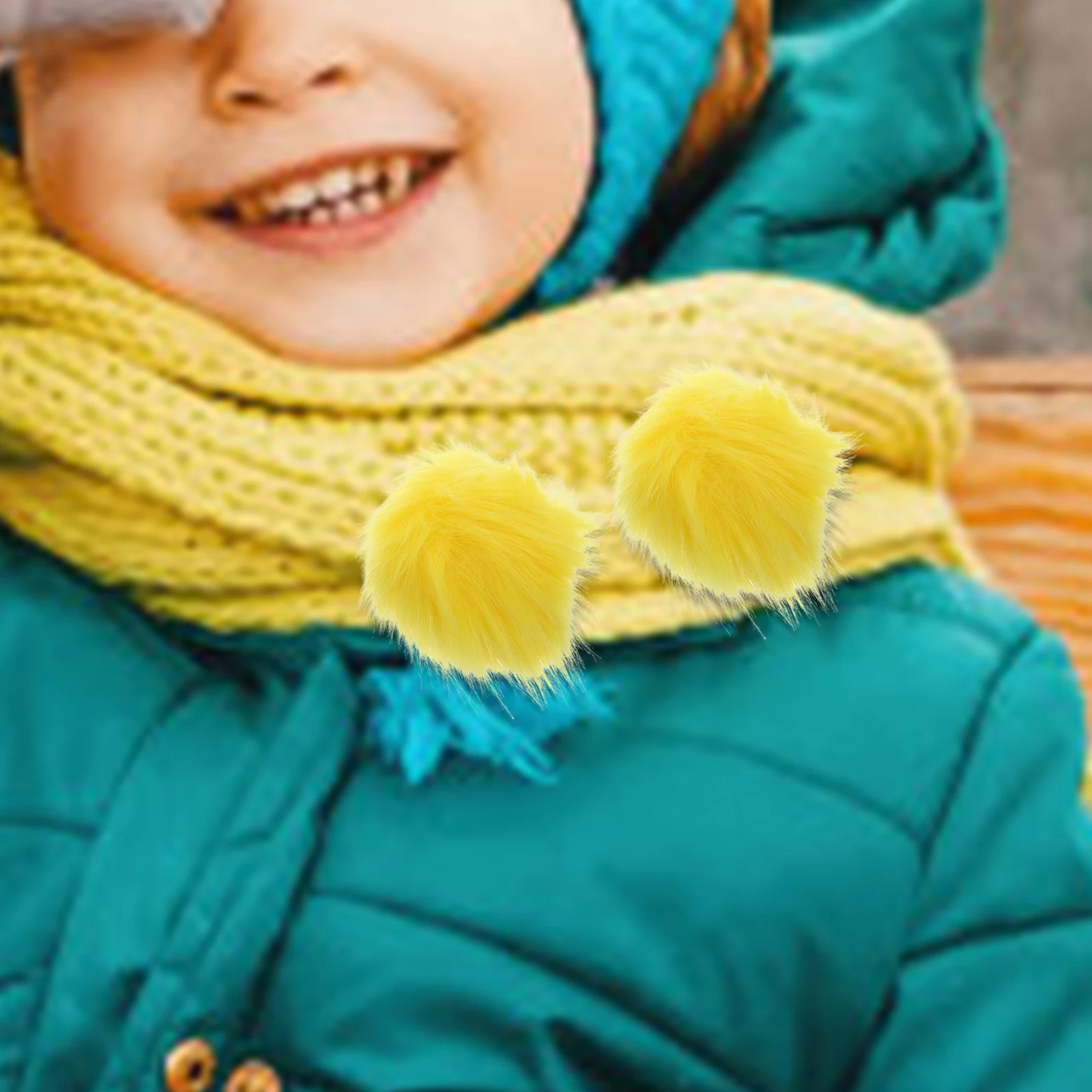 

24pcs Pompom Ball Pompom Balls 10CM DIY Craft Diy Pompoms Decoration Assorted om Hairballs Sewing