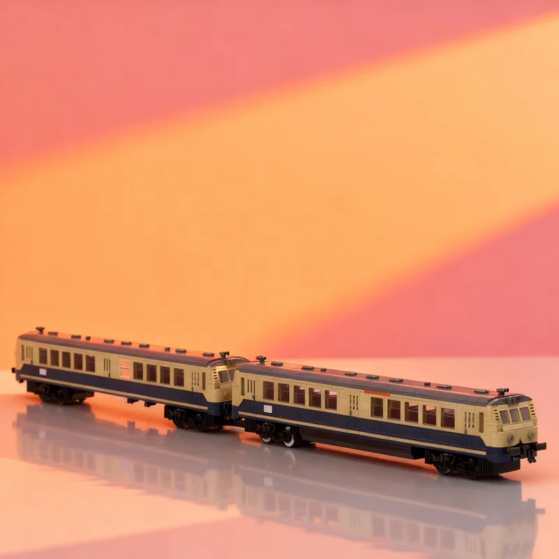 

2426pcs MOC German Railway Accumulator Railcar BR City Trains Model Building Blocks Toys Architecture Christmas Gifts Kids