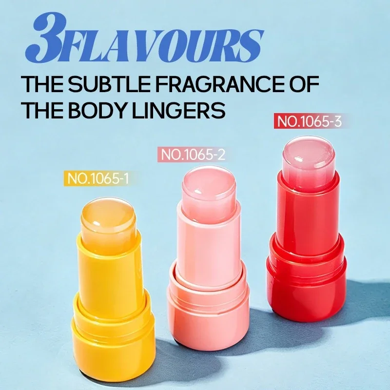 Portable Solid Perfume 7g Remove Underarm Odor Long-lasting Fresh Fragrance Refreshing Non-sticky Floral Fruity Deodorant Balm