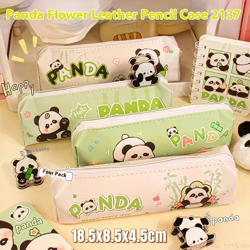 new Multi-functional Pencil Case Stationery Pen Case Panda Dog Cat Rabbit Pencilcase  Supplies Pencil Pouch Back To School gift